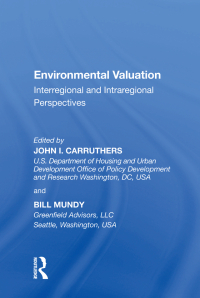 Cover image: Environmental Valuation 1st edition 9780815388838