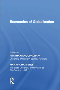 Cover image: Economics of Globalisation 1st edition 9780815388715