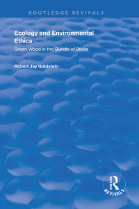 Cover image: Ecology and Environmental Ethics 1st edition 9781138619500