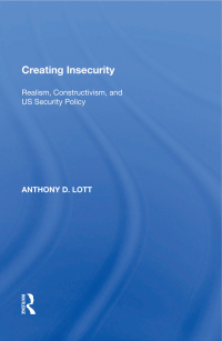 Cover image: Creating Insecurity 1st edition 9781138356757