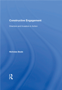 Cover image: Constructive Engagement 1st edition 9780815388173