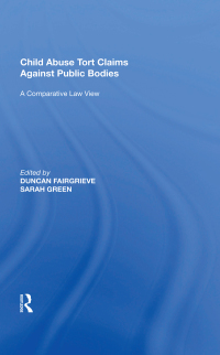 Titelbild: Child Abuse Tort Claims Against Public Bodies 1st edition 9780815387992