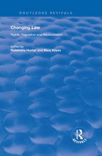 Cover image: Changing Law 1st edition 9780815387954