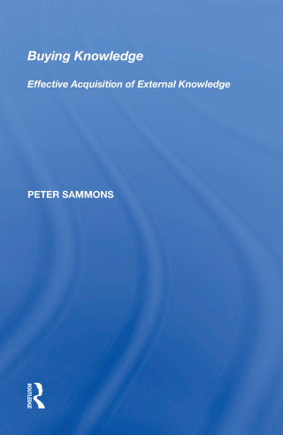 Imagen de portada: Buying Knowledge 1st edition 9781138621886