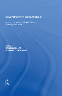 Omslagafbeelding: Beyond Benefit Cost Analysis 1st edition 9781138356597