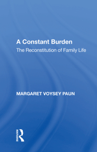 Immagine di copertina: A Constant Burden 2nd edition 9781138618695