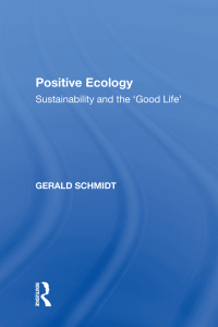 Imagen de portada: Positive Ecology 1st edition 9781138618671