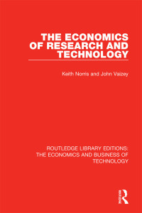 Imagen de portada: The Economics of Research and Technology 1st edition 9780815350323