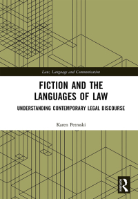 Imagen de portada: Fiction and the Languages of Law 1st edition 9780367519889