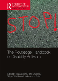 Imagen de portada: The Routledge Handbook of Disability Activism 1st edition 9780815349303