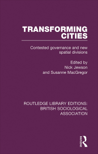 صورة الغلاف: Transforming Cities 1st edition 9780815347279