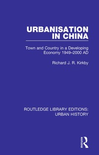 Imagen de portada: Urbanization in China 1st edition 9780815399377