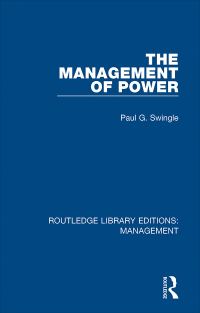 Titelbild: The Management of Power 1st edition 9780815387343