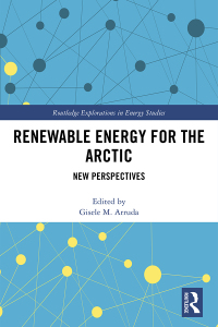 Cover image: Renewable Energy for the Arctic 1st edition 9780367511739