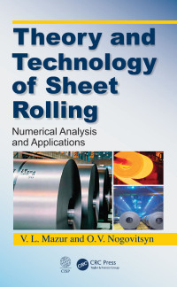 Cover image: Theory and Technology of Sheet Rolling 1st edition 9780815387060