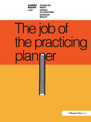Cover image: Job of the Practicing Planner 1st edition 9780918286529