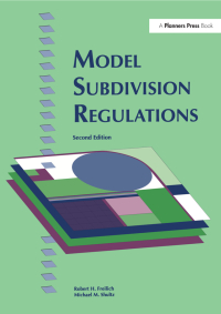 Cover image: Model Subdivision Regulations 1st edition 9780367099459