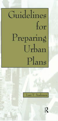 表紙画像: Guidelines for Preparing Urban Plans 1st edition 9780367330095