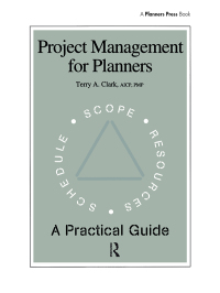 表紙画像: Project Management for Planners 1st edition 9780367107567