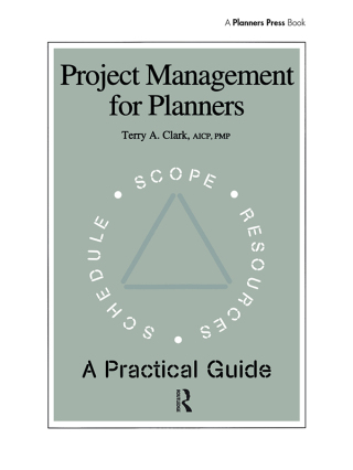 Cover image: Project Management for Planners 1st edition 9780367107567