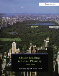 Cover image: Classic Readings in Urban Planning 1st edition 9781884829901