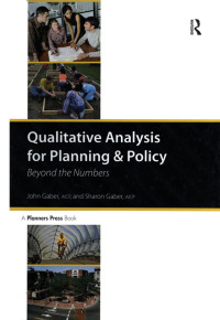 Cover image: Qualitative Analysis for Planning & Policy 1st edition 9781932364323
