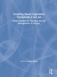 Cover image: Growing Smart Legislative Guidebook 1st edition 9781611900125