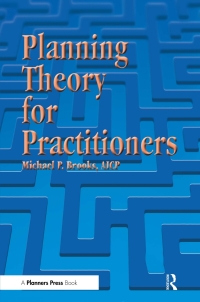 Imagen de portada: Planning Theory for Practitioners 1st edition 9781884829604