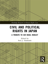 Immagine di copertina: Civil and Political Rights in Japan 1st edition 9780367661984