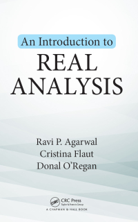 Cover image: An Introduction to Real Analysis 1st edition 9780815396857