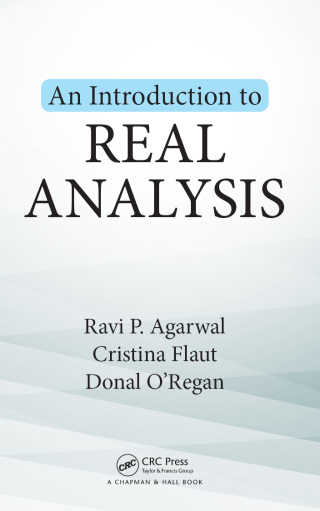 صورة الغلاف: An Introduction to Real Analysis 1st edition 9780815396857