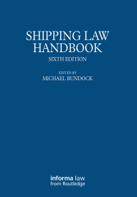 Imagen de portada: Shipping Law Handbook 6th edition 9780815396598
