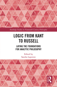 Cover image: Logic from Kant to Russell 1st edition 9780815396321