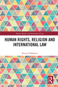 Cover image: Human Rights, Religion and International Law 1st edition 9780815393573