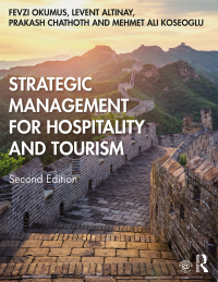 Titelbild: Strategic Management for Hospitality and Tourism 2nd edition 9780815393474