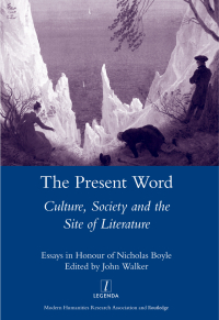 Omslagafbeelding: The Present Word. Culture, Society and the Site of Literature 1st edition 9780367601782