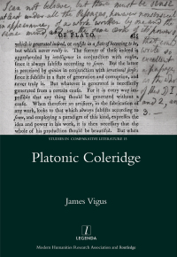 Cover image: Platonic Coleridge 1st edition 9780367602901
