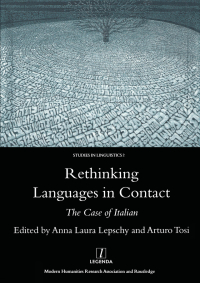 Omslagafbeelding: Rethinking Languages in Contact 1st edition 9781904713135