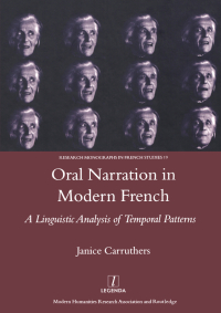 Immagine di copertina: Oral Narration in Modern French 1st edition 9781904713111