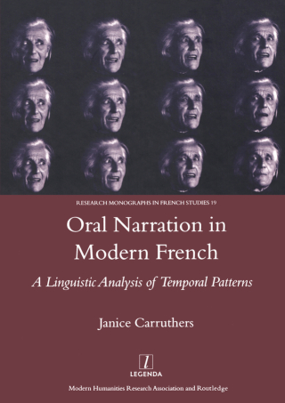 Cover image: Oral Narration in Modern French 1st edition 9781904713111