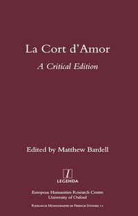 Cover image: La Cort d'Amor 1st edition 9781900755665