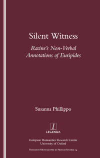 Imagen de portada: Silent Witness 1st edition 9781900755610