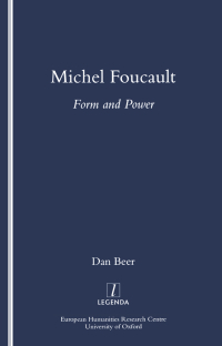 Cover image: Michel Foucault 1st edition 9781900755573