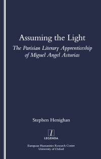 Cover image: Assuming the Light 1st edition 9781900755191