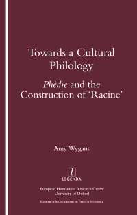 Imagen de portada: Towards a Cultural Philology 1st edition 9781900755146