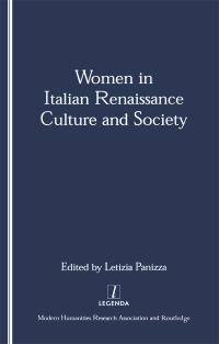 Imagen de portada: Women in Italian Renaissance Culture and Society 1st edition 9780367093716