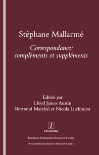 Imagen de portada: Stephane Mallarme 1st edition 9781900755078