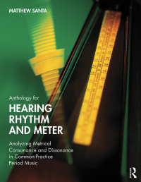 صورة الغلاف: Anthology for Hearing Rhythm and Meter 1st edition 9780367349240