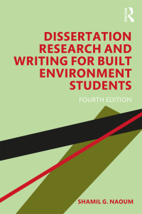 Imagen de portada: Dissertation Research and Writing for Built Environment Students 4th edition 9780815384632