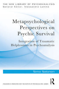 Cover image: Metapsychological Perspectives on Psychic Survival 1st edition 9780815384090